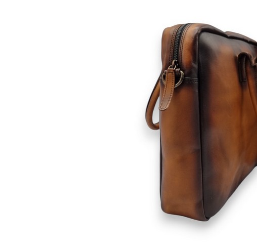 Laptoptas Firenze Cognac - Firenze cognac 2 - FIR - Cognac