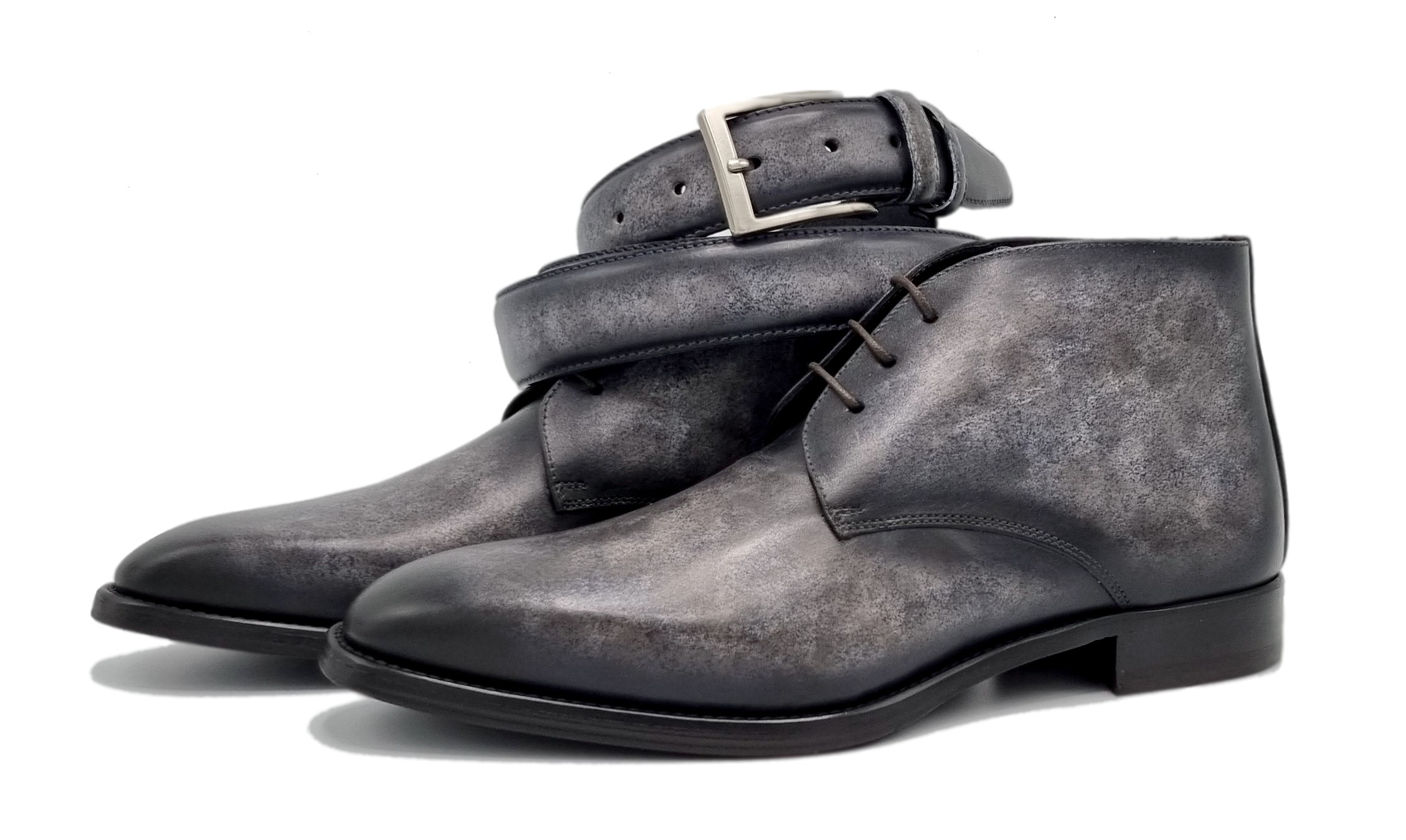 MILANO ANTICO - Special Edition - Grigio paar met riem - MILANO - AN