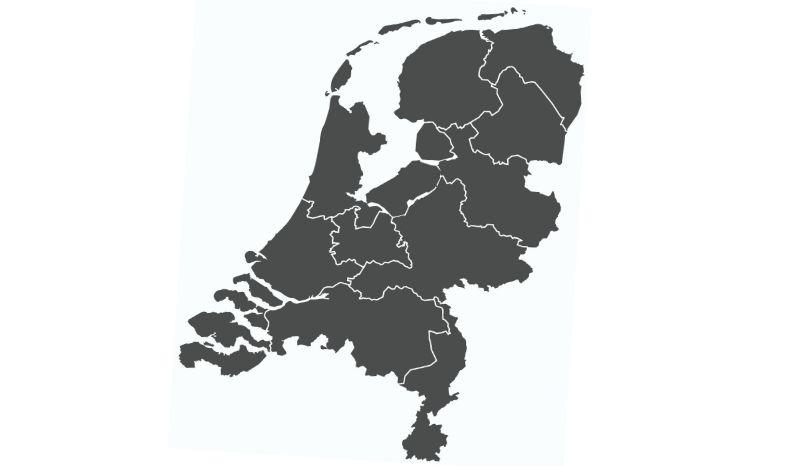 kaart Nederland  Miotinto Dealers vinden