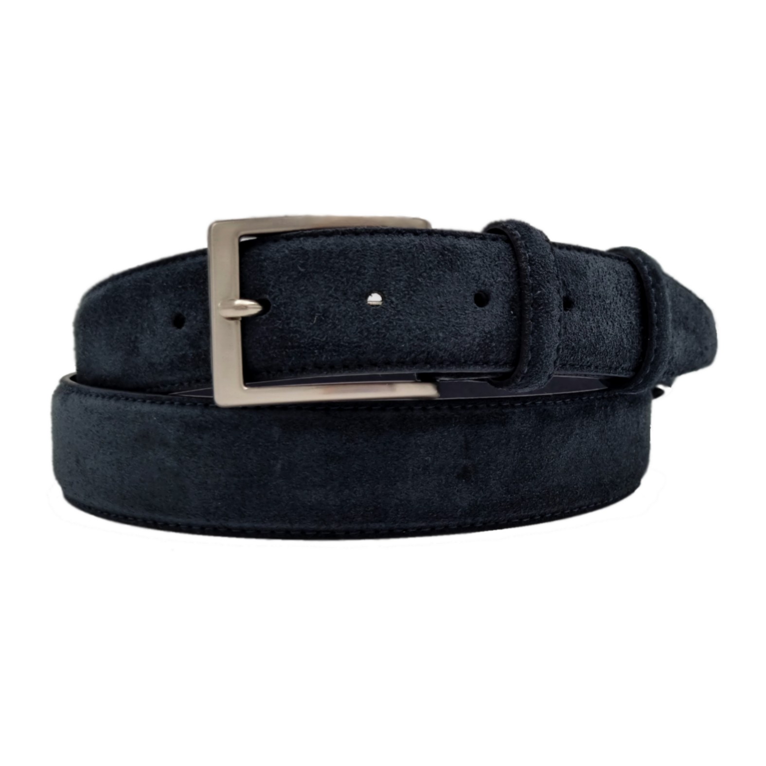 BELT SUEDE BLAUW - Riem suede blauw - BELT - SU BL