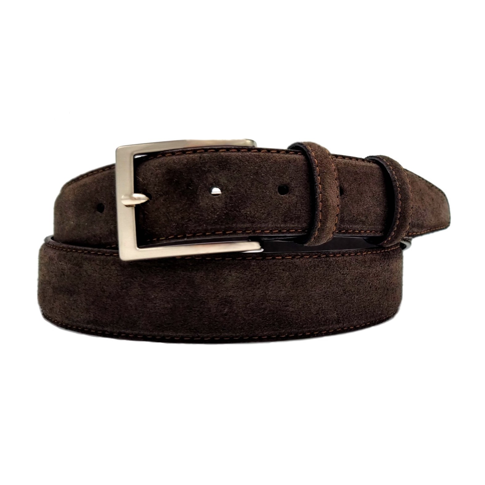 VENETO SUEDE - BRUIN - Riem suede bruin 2 - VENETO - SU B