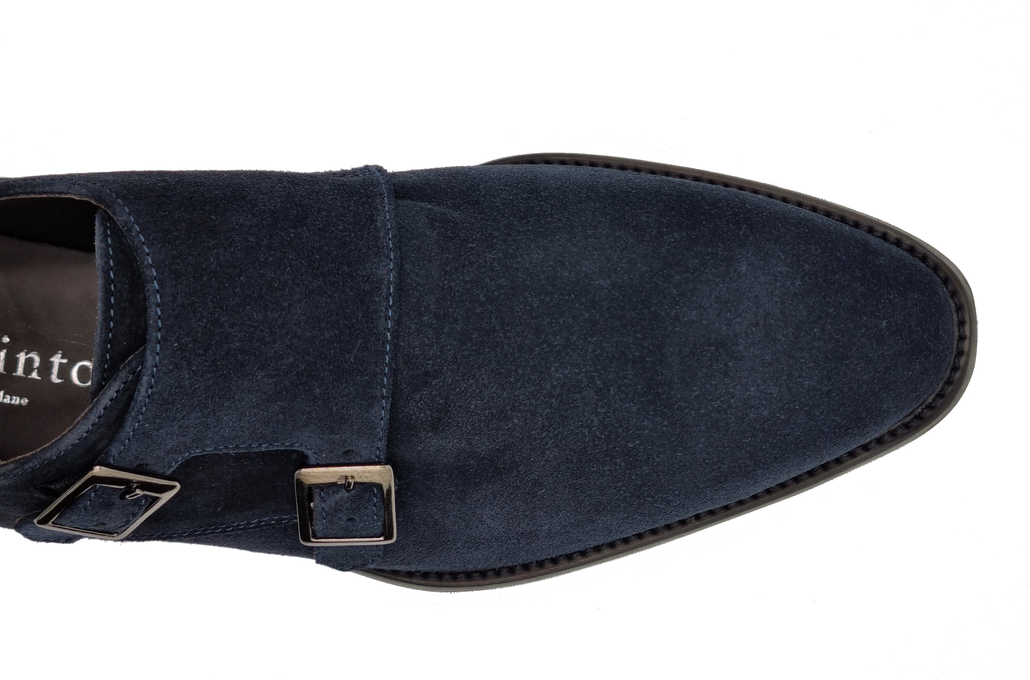 VENETO SUEDE - BLAUW - Veneto suede blauw bovenzijde - VENETO - SU BL
