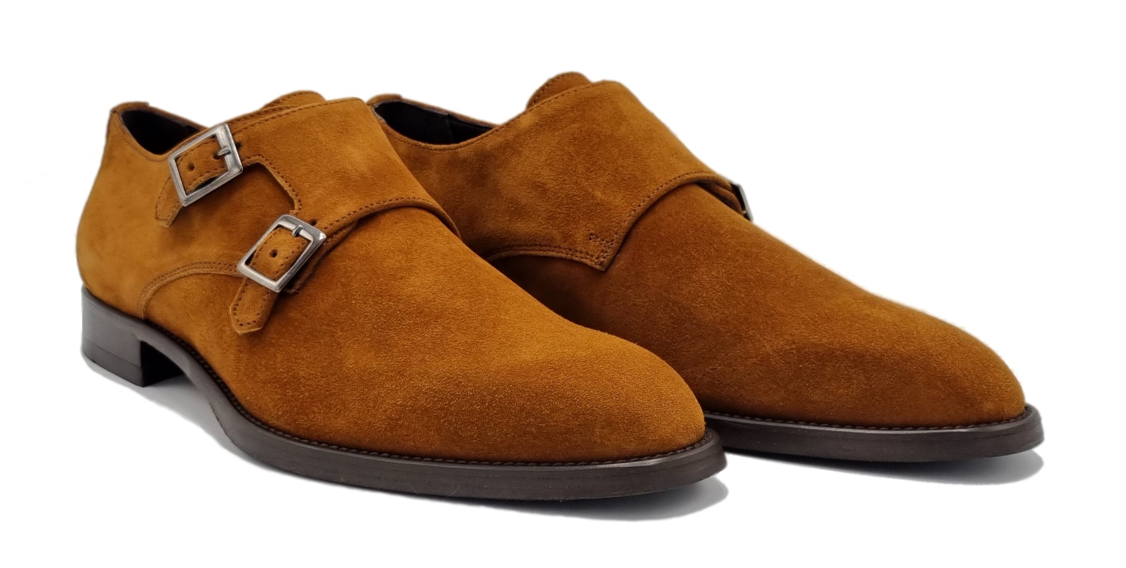 VENETO SUEDE - COGNAC - Veneto suede cognac paar 1 - VENETO - SU C