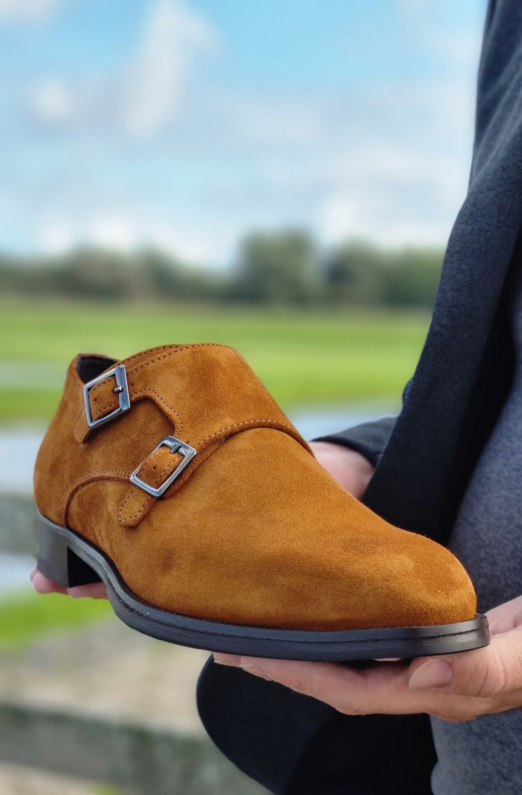 Veneto Suede Licht Cognac - Part3-1