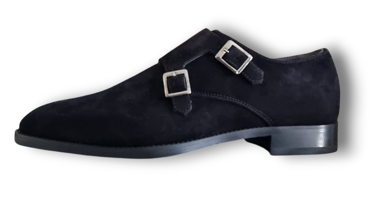 VENETO SUEDE - ZWART - Veneto suede zwart 1 schoen 2 - VENETO - SU ZW