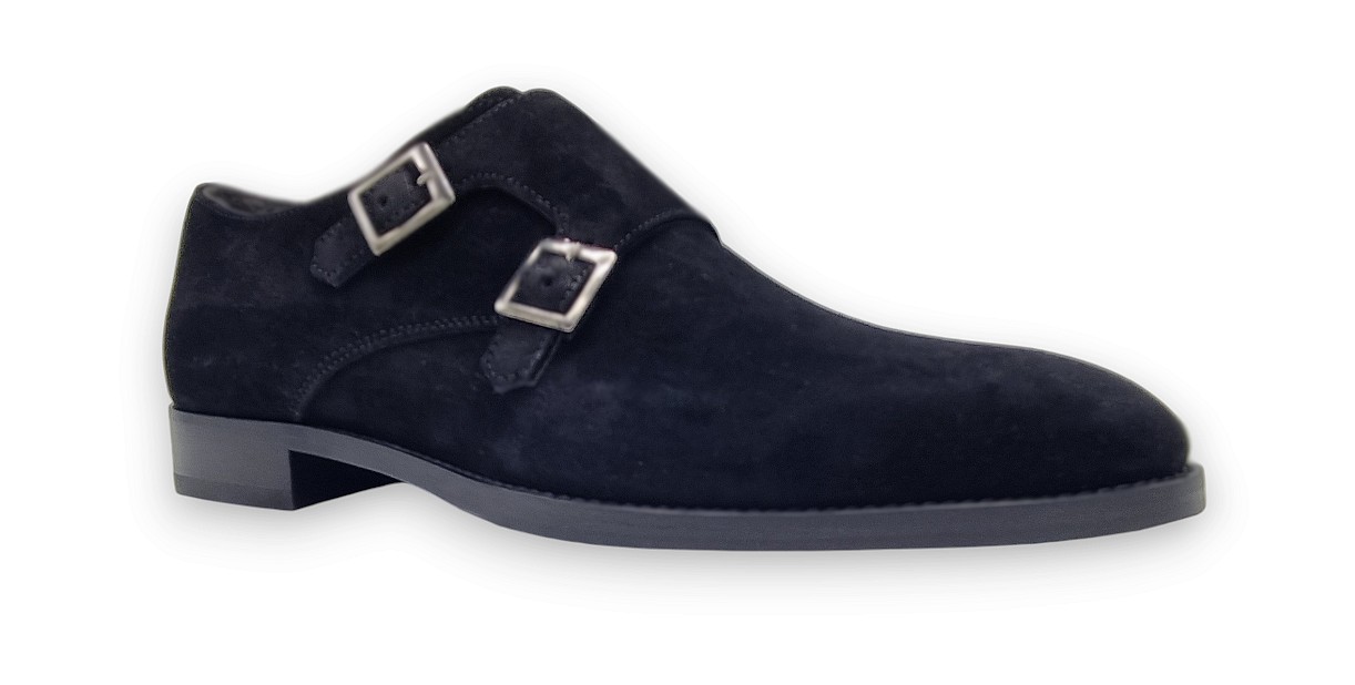 VENETO SUEDE - ZWART - Veneto suede zwart 1 schoen shuin - VENETO - SU ZW